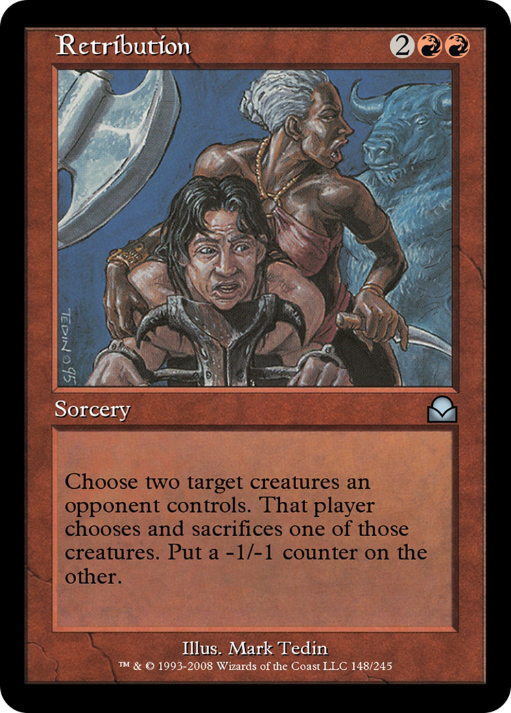Image of Retribution (ME2-148) - Masters Edition II Foil