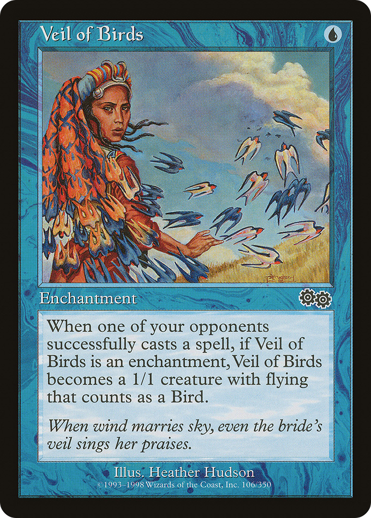 Image of Veil of Birds (USG-106) - Urza's Saga