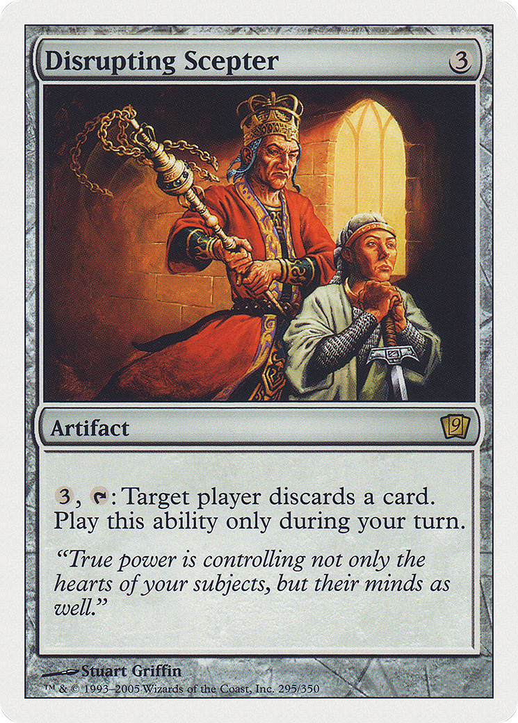 Image of Disrupting Scepter (9ED-295) - 9th Edition