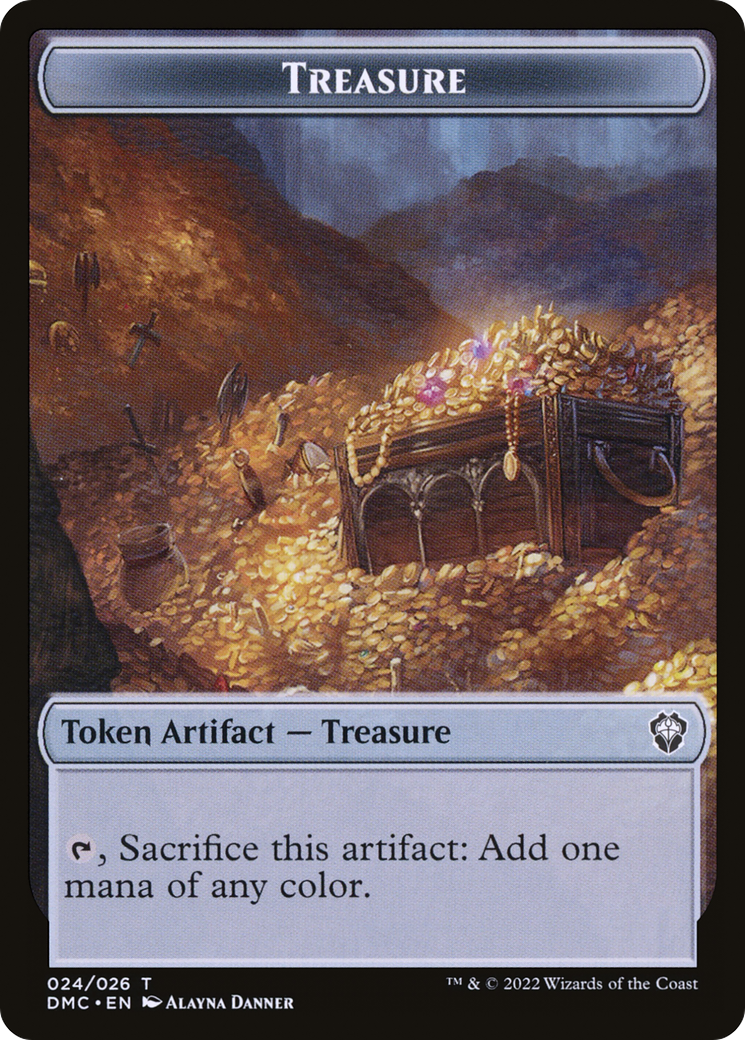 Image of Treasure (TDMU-024) - Dominaria United Tokens Foil