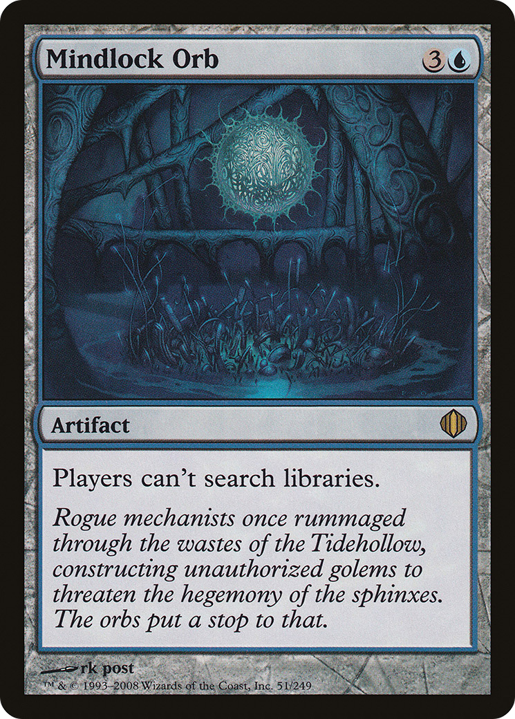 Image of Mindlock Orb (ALA-051) - Shards of Alara Foil