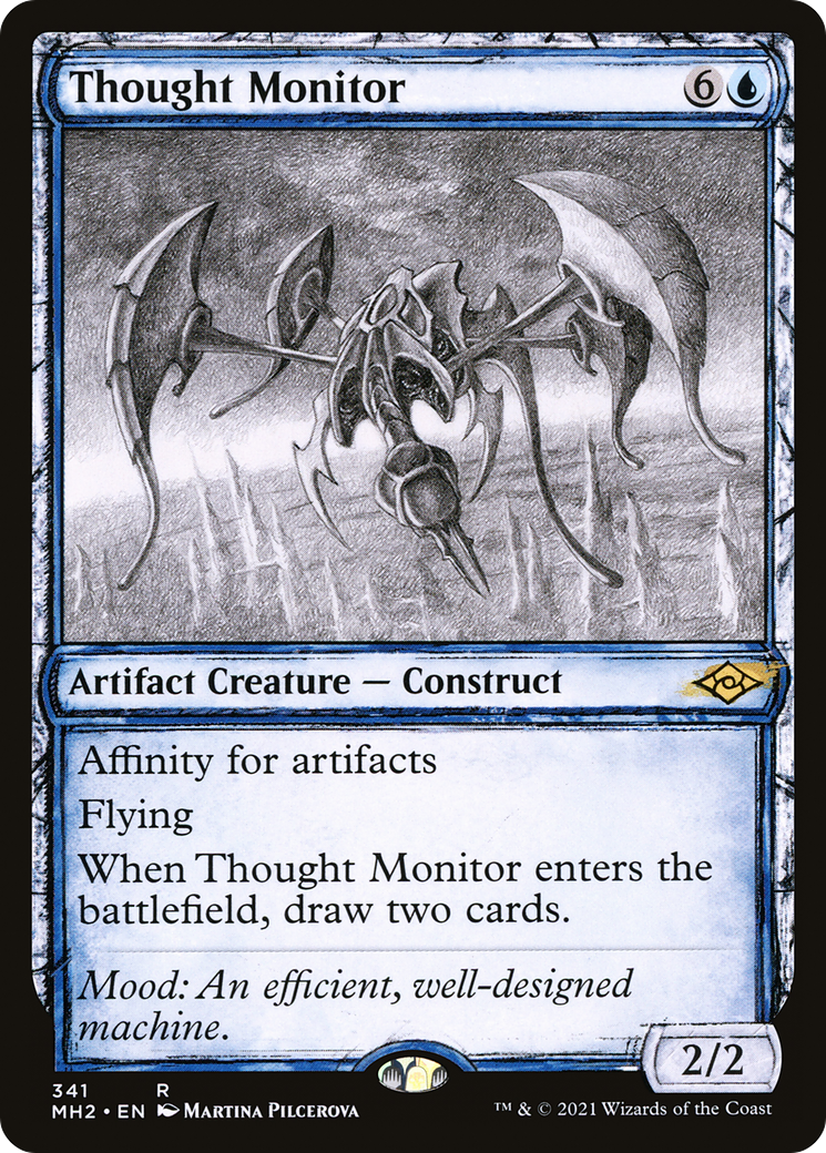 Image of Thought Monitor (Showcase) (MH2-341) - Modern Horizons 2: (Showcase) Foil