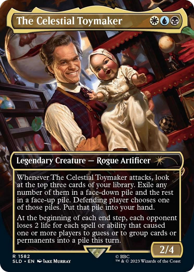 Image of The Celestial Toymaker (SLD-1582) - Secret Lair Drop (Borderless)