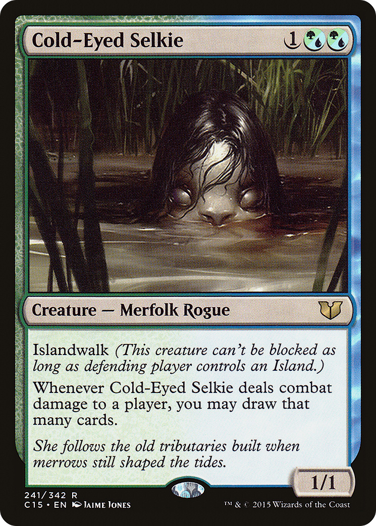 Image of Cold-Eyed Selkie (C15-241) - Commander 2015