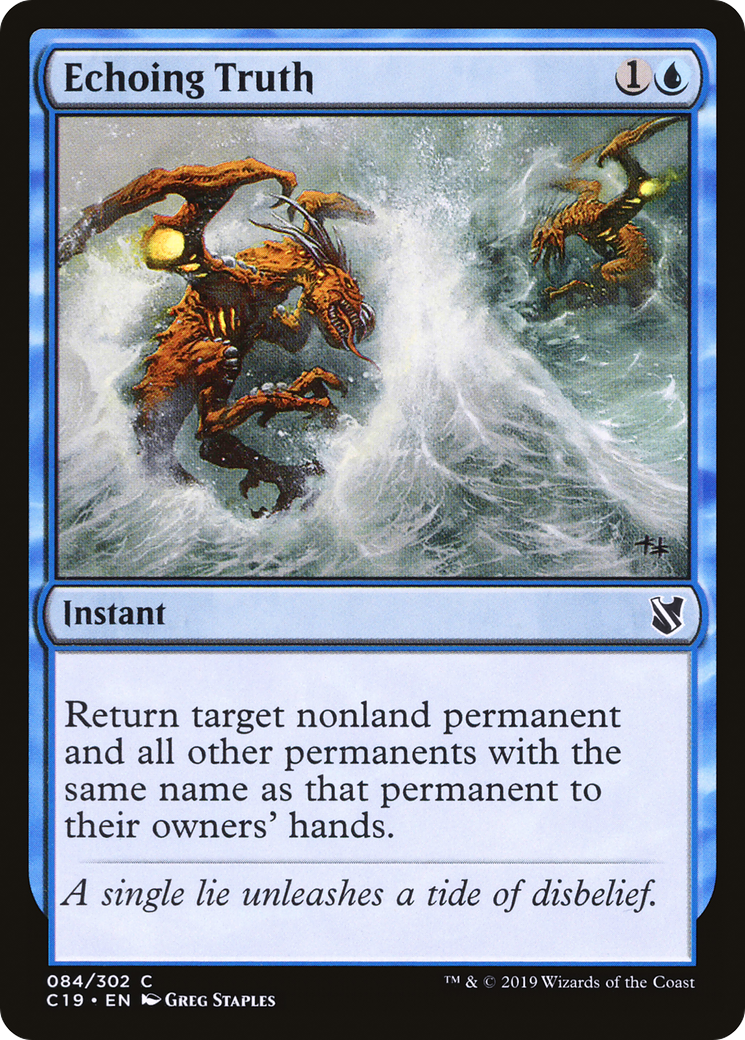 Image of Echoing Truth (C19-084) - Commander 2019