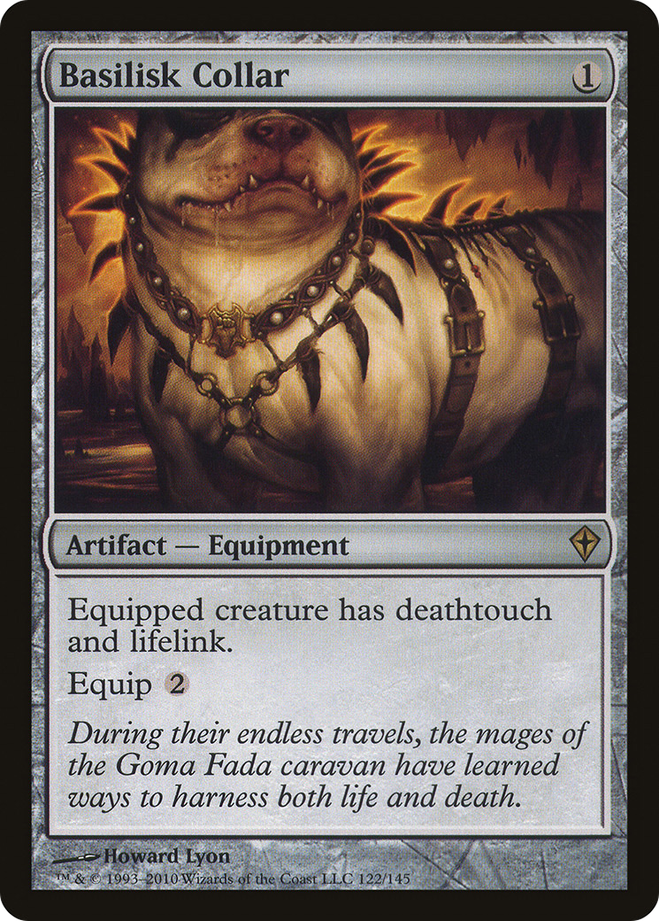 Image of Basilisk Collar (WWK-122) - Worldwake Foil