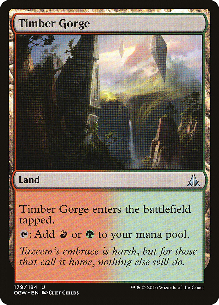 Image of Timber Gorge (OGW-179) - Oath of the Gatewatch Foil