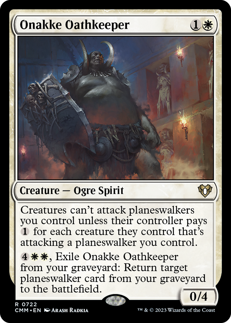 Image of Onakke Oathkeeper (CMM-722) - Commander Masters