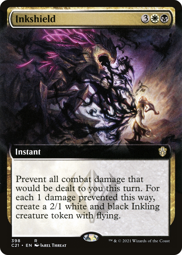 Image of Inkshield (Extended Art) (C21-398) - Commander 2021: (Extended Art)