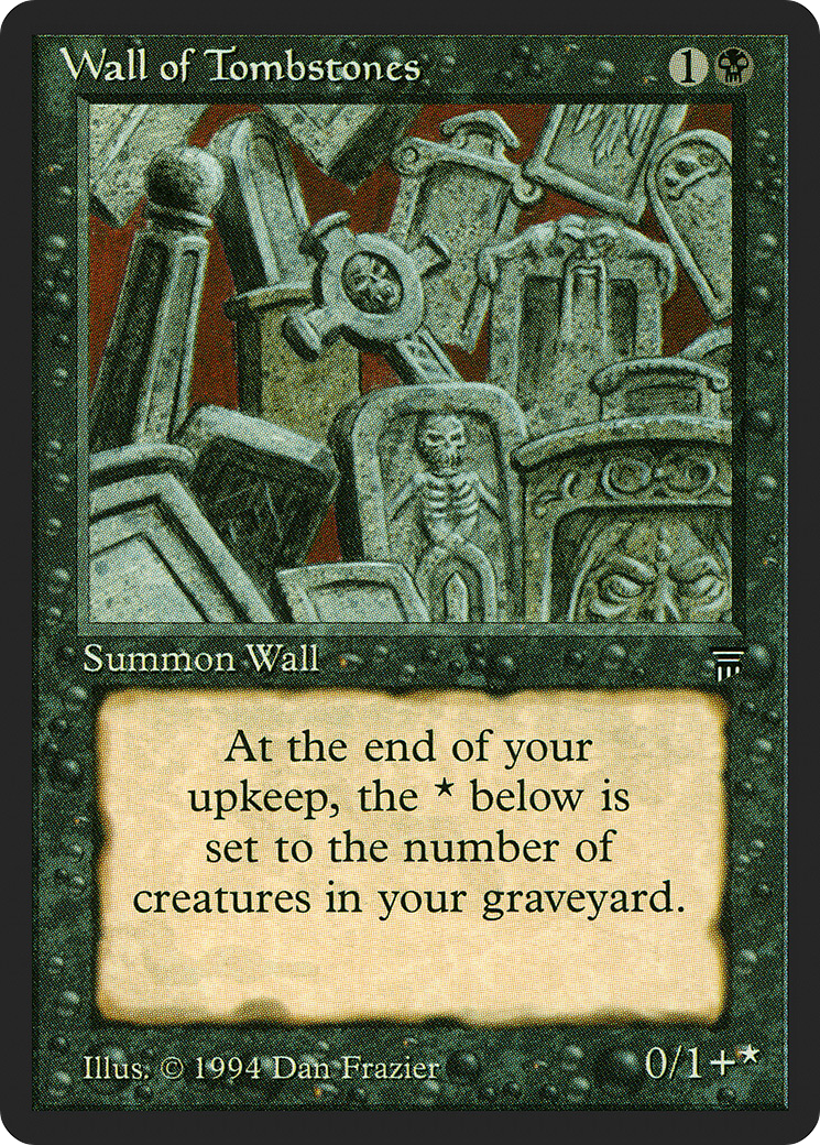 Image of Wall of Tombstones (LEG-) - Legends