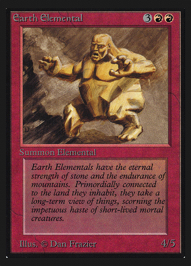Image of Earth Elemental (IE) (IED-) - Intl. Collectors' Edition
