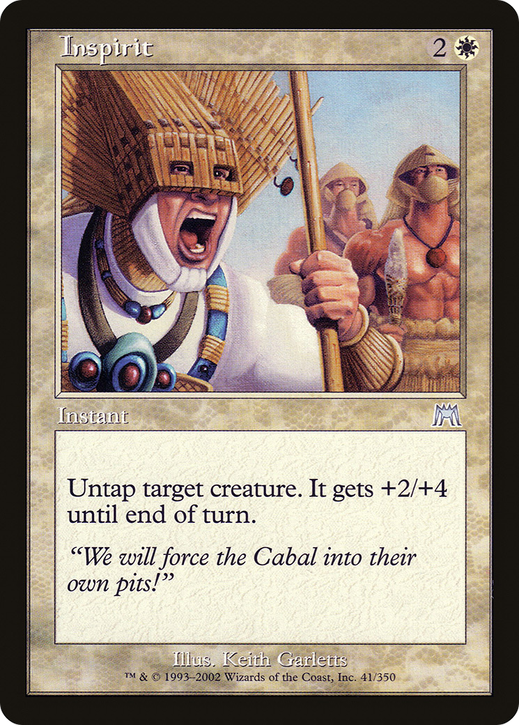 Image of Inspirit (ONS-041) - Onslaught Foil