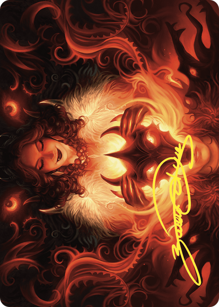 Image of Witch's Mark // Witch's Mark (AWOE-021) - Wilds of Eldraine Art Series (Borderless)