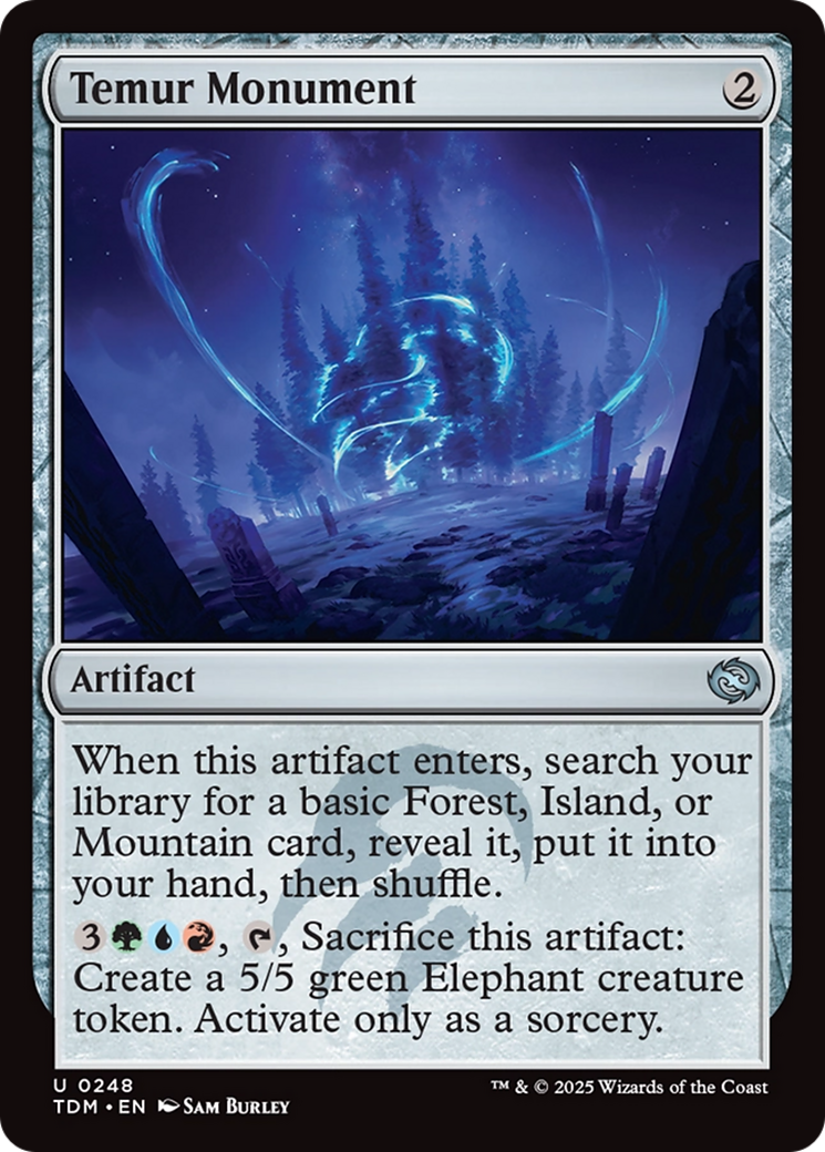 Image of Temur Monument (TDM-248) - Tarkir: Dragonstorm