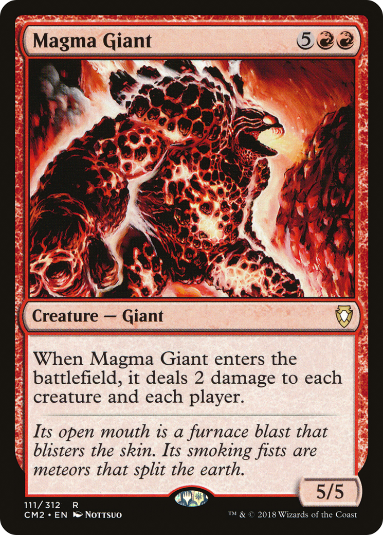 Image of Magma Giant (CM2-111) - Commander Anthology Volume II