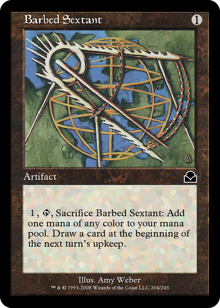 Image of Barbed Sextant (ME2-204) - Masters Edition II