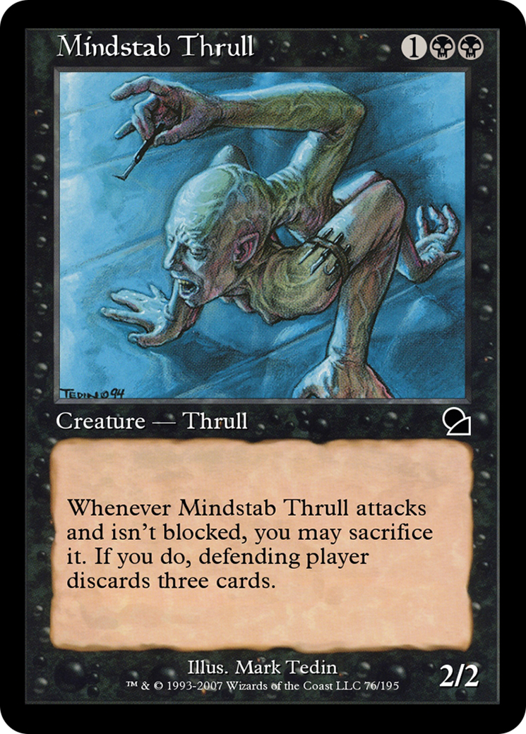Image of Mindstab Thrull (ME1-076) - Masters Edition Foil