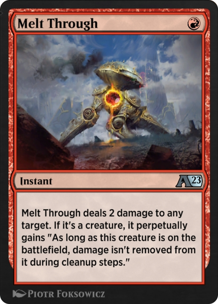 Image of Melt Through (YBRO-010) - Alchemy: The Brothers' War