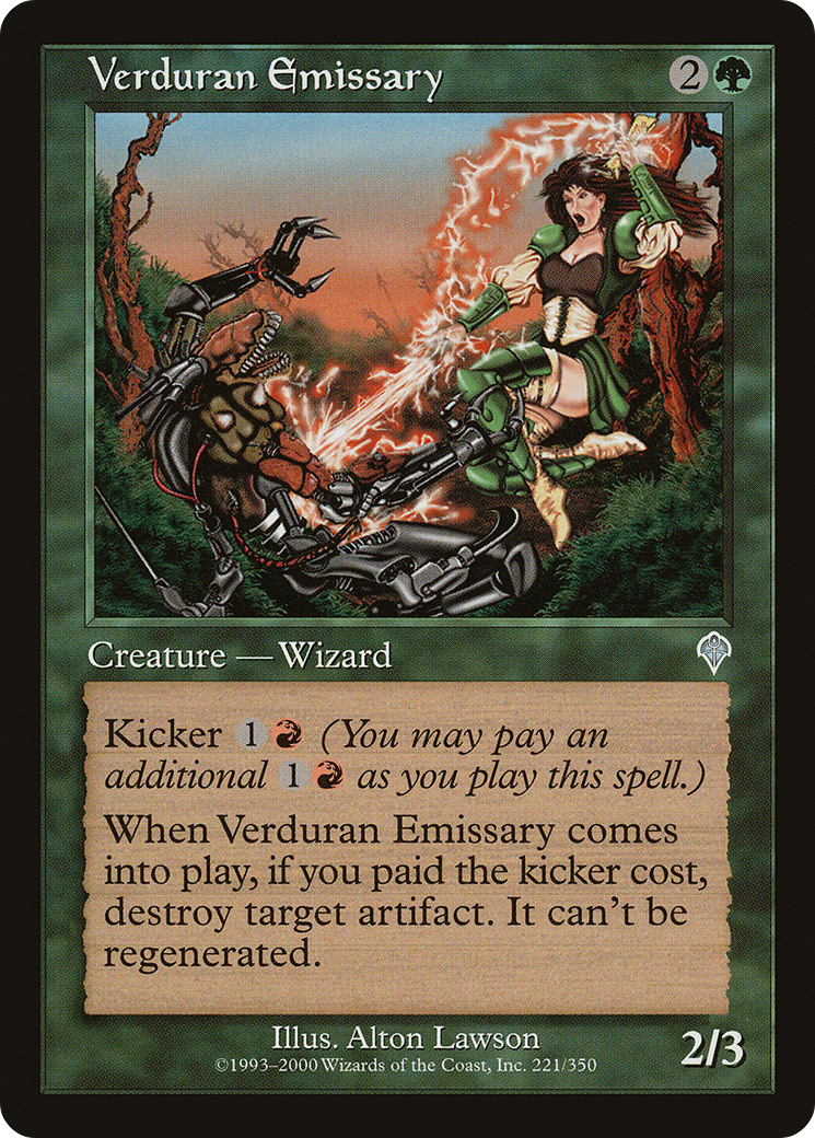 Image of Verduran Emissary (INV-221) - Invasion Foil