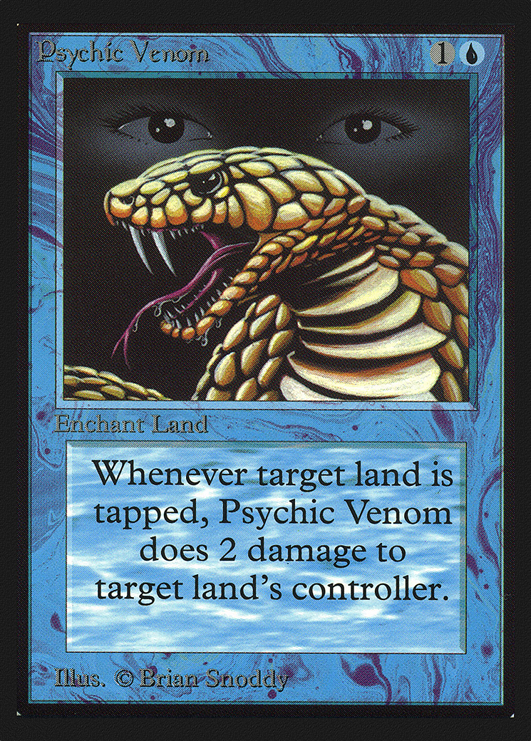 Image of Psychic Venom (IE) (IED-) - Intl. Collectors' Edition