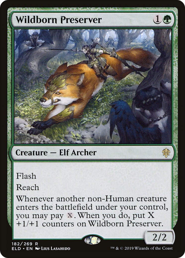 Image of Wildborn Preserver (ELD-182) - Throne of Eldraine