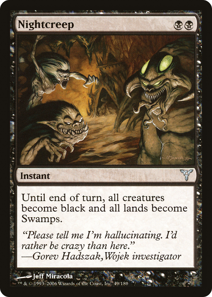 Image of Nightcreep (DIS-049) - Dissension Foil