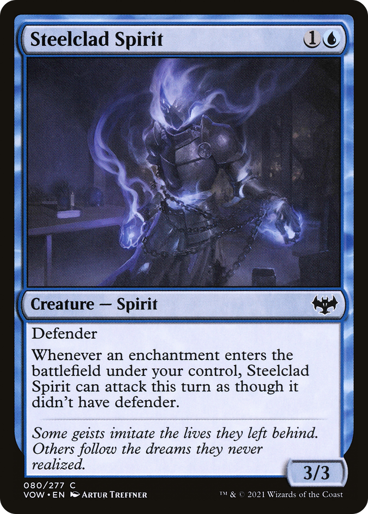 Image of Steelclad Spirit (VOW-080) - Innistrad: Crimson Vow