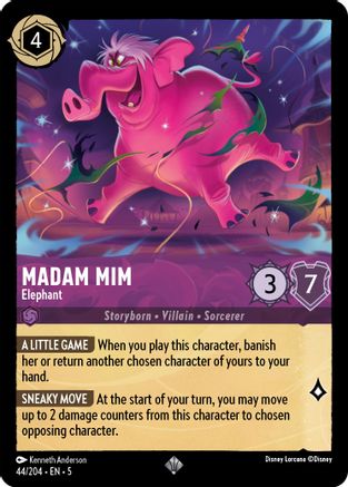 Image of Madam Mim - Elephant (44/204) - Shimmering Skies