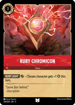Image of Ruby Chromicon (134/204) - Shimmering Skies