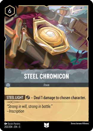 Image of Steel Chromicon (202/204) - Shimmering Skies