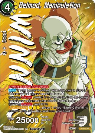 Image of Belmod, Manipulation (Zenkai Series Tournament Pack Vol.8) (Winner) (P-613) - Tournament Promotion Cards Foil