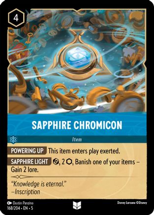 Image of Sapphire Chromicon (168/204) - Shimmering Skies