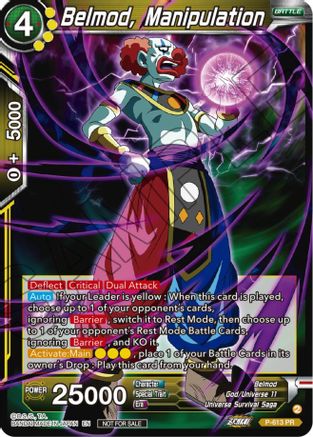 Image of Belmod, Manipulation (Zenkai Series Tournament Pack Vol.8) (P-613) - Tournament Promotion Cards