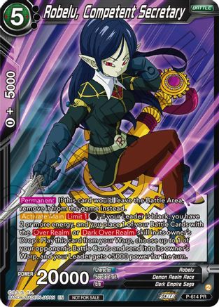 Image of Robelu, Competent Secretary (Zenkai Series Tournament Pack Vol.8) (P-614) - Tournament Promotion Cards