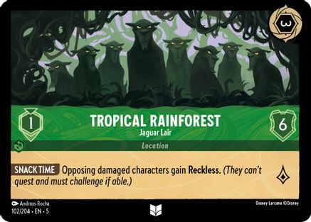 Image of Tropical Rainforest - Jaguar Lair (102/204) - Shimmering Skies