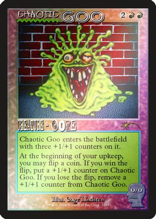 Image of Chaotic Goo (Rainbow Foil) (SLD-1658) - Secret Lair Drop Series Foil