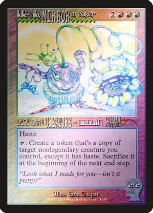 Image of Kiki-Jiki, Mirror Breaker (Rainbow Foil) (SLD-1659) - Secret Lair Drop Series Foil