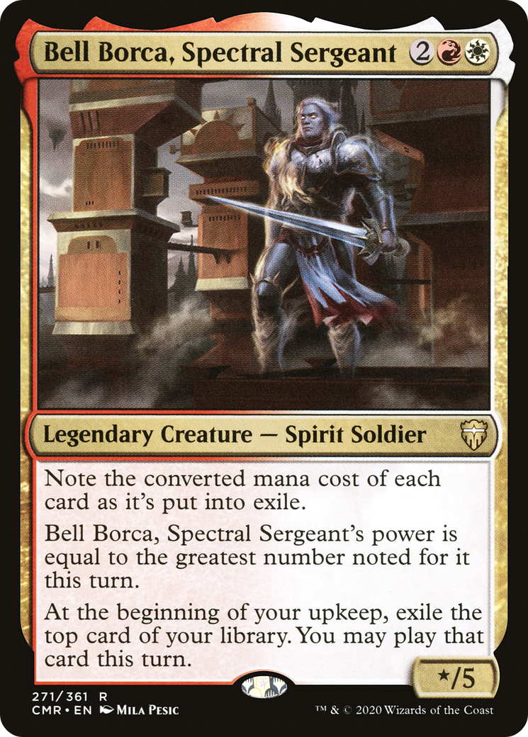 Image of Bell Borca, Spectral Sergeant (CMR-271) - Commander Legends Foil