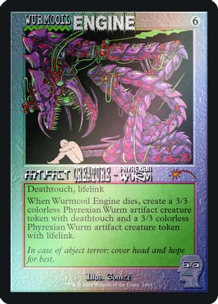 Image of Wurmcoil Engine (Rainbow Foil) (SLD-1661) - Secret Lair Drop Series Foil