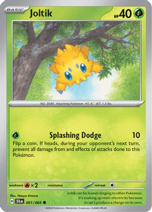 Image of Joltik 001/064  - Reverse Holofoil SV Shrouded Fable - Common