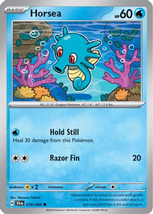 Image of Horsea 010/064  SV Shrouded Fable - Common