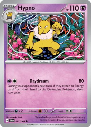 Image of Hypno 017/064  - Reverse Holofoil SV Shrouded Fable - Uncommon