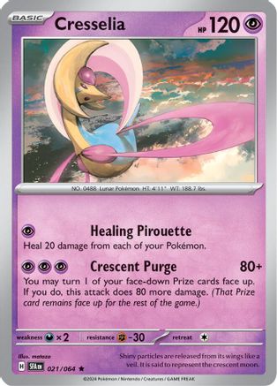 Image of Cresselia 021/064  - Holofoil SV Shrouded Fable - Rare