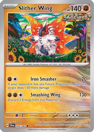 Image of Slither Wing 026/064  SV Shrouded Fable - Uncommon