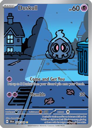 Image of Duskull 068/064  - Holofoil SV Shrouded Fable - Illustration Rare