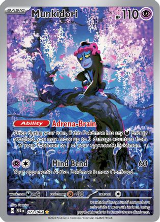 Image of Munkidori 072/064  - Holofoil SV Shrouded Fable - Illustration Rare