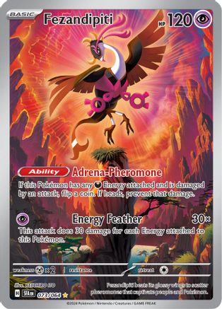 Image of Fezandipiti 073/064  - Holofoil SV Shrouded Fable - Illustration Rare