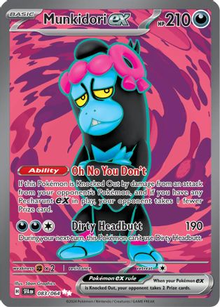 Image of Munkidori ex 083/064  - Holofoil SV Shrouded Fable - Ultra Rare
