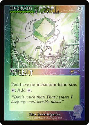 Image of Thought Vessel (1665) (Rainbow Foil) (SLD-1665) - Secret Lair Drop Series Foil