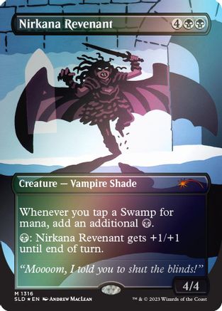 Image of Nirkana Revenant (Rainbow Foil) (SLD-1316) - Secret Lair Drop Series Foil